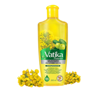 VATIKA NATURALS MUSTARD MULTIVITAMIN HAIR OIL
