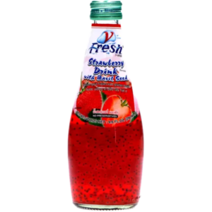 V-FRESH BASIL SEED DRINK (STRAWBERRY) 290ML
