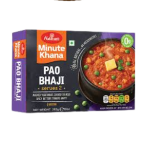 HALDIRAM’S MINUTE KHANA PAO BHAJI (SERVES 2) 283G